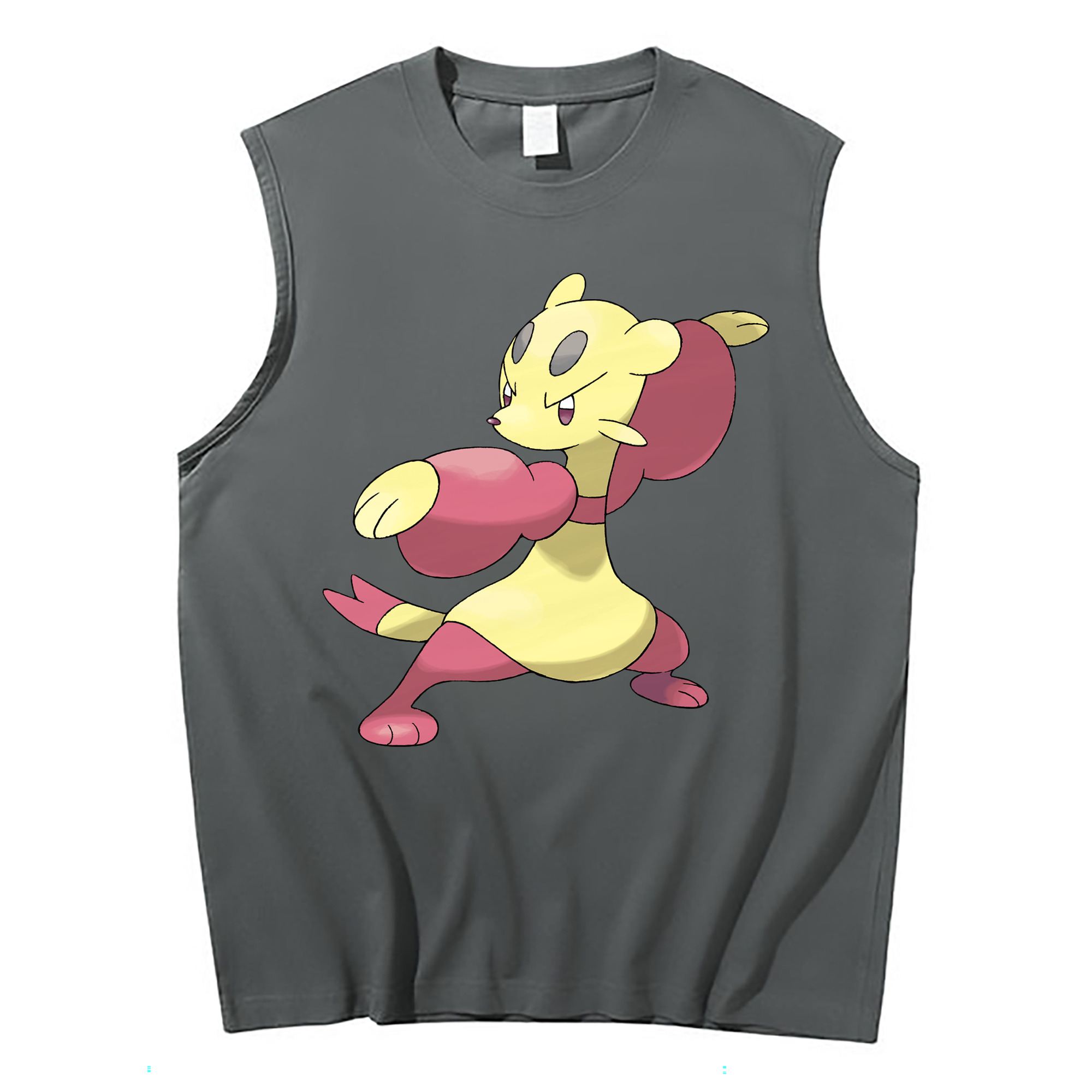 （画像用） ポケットモンスター Pokémon コットン100％タンクトップ（フロントプリント）